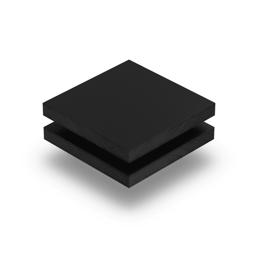 Schwarz (RAL 9005) Struktur HPL Platte