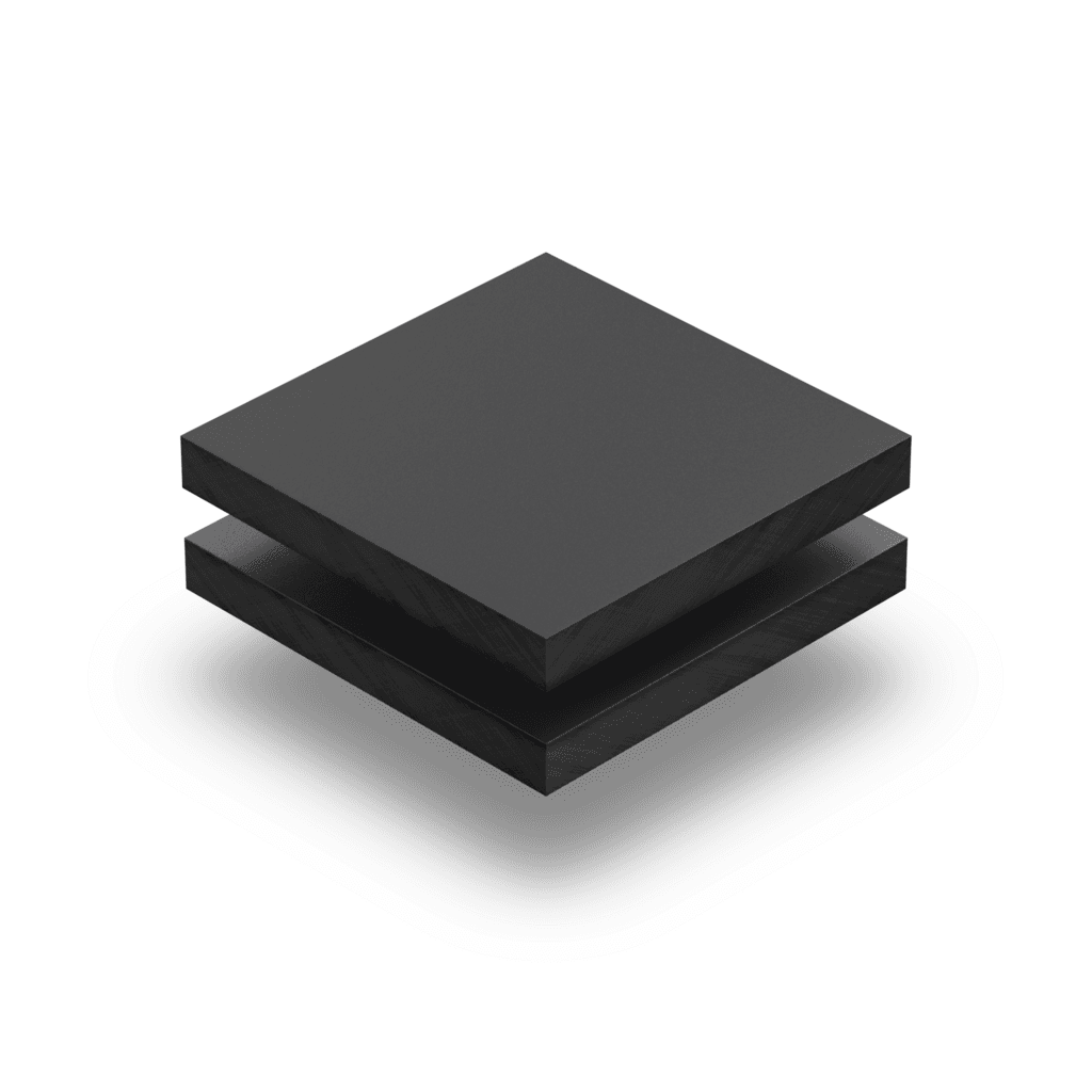 HPL Struktur Platte Anthrazit