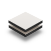 Weiß (RAL 9010) Trespa® Meteon® Platte