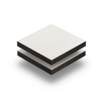 Weiß (RAL 9010) Trespa® Meteon® Platte