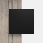 Schwarz (RAL 9005) Trespa® Meteon® Platte
